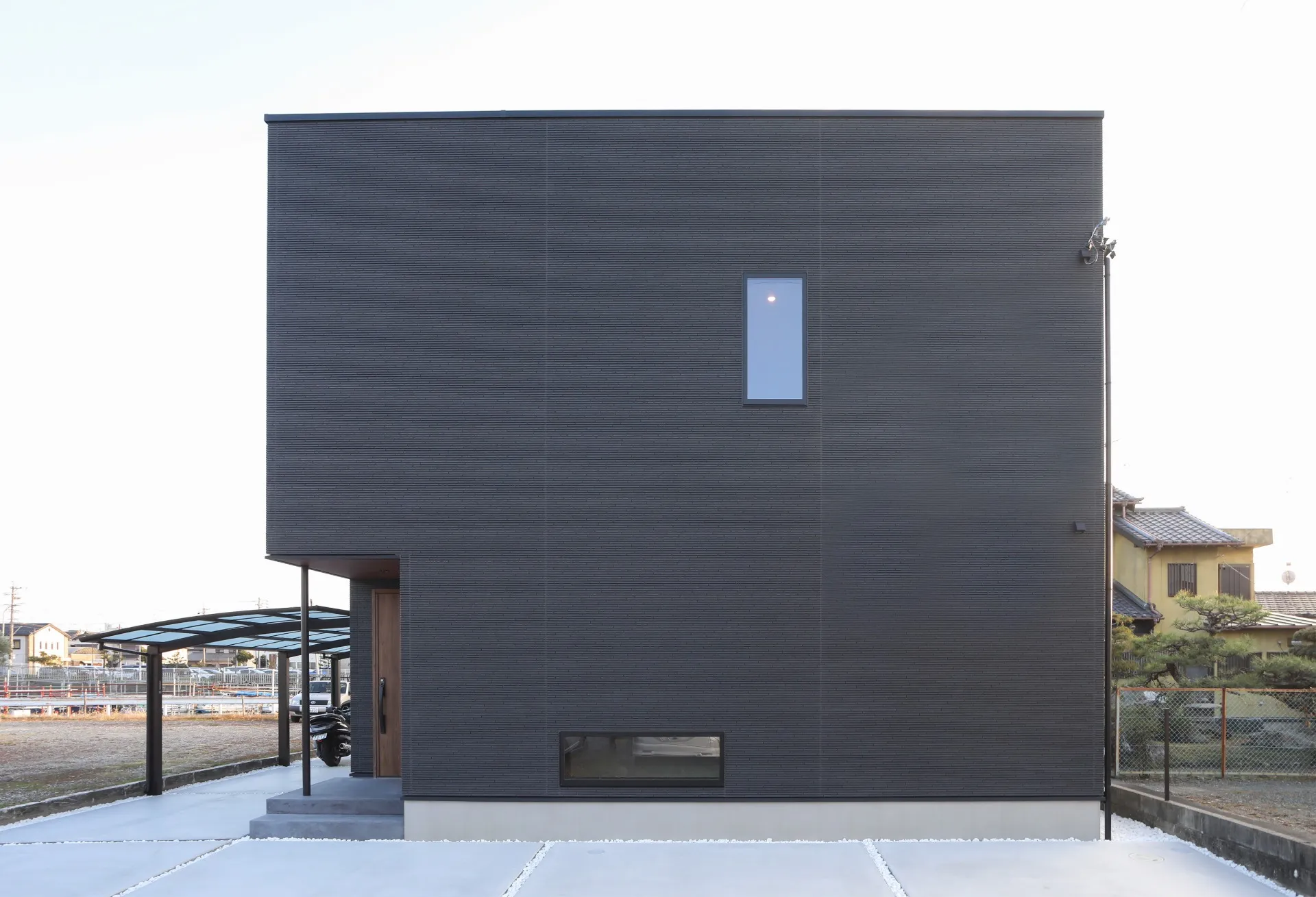 土間と吹き抜けの家